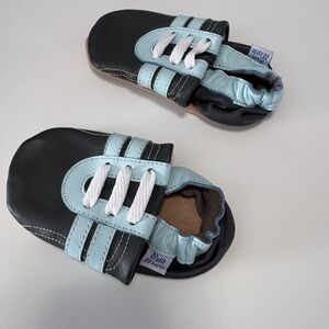 Petit Marin soft bottom sneakers toddler early walker 12-18m striped